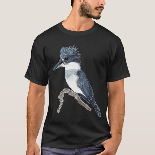 カワセミ Tシャツ (正面)