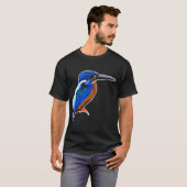 カワセミ Tシャツ (正面フル)