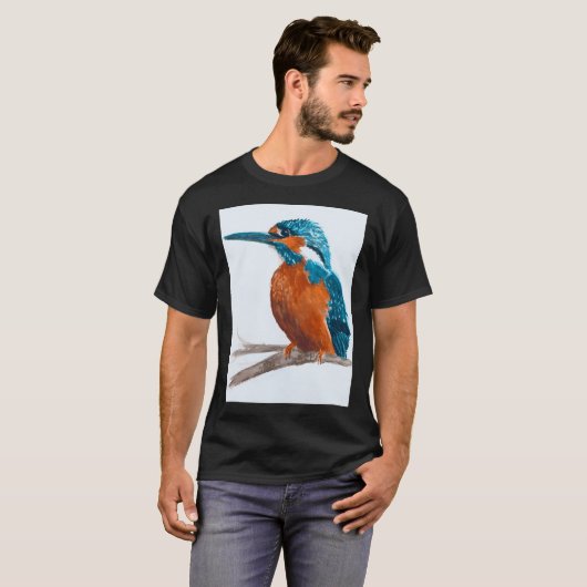 カワセミ Tシャツ (正面フル)