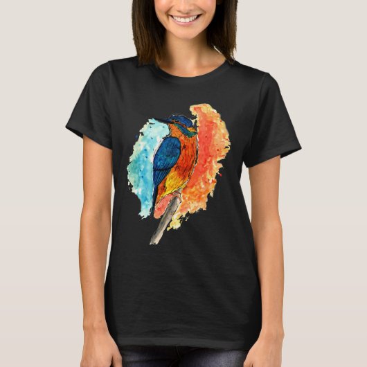 カワセミ Tシャツ (正面)