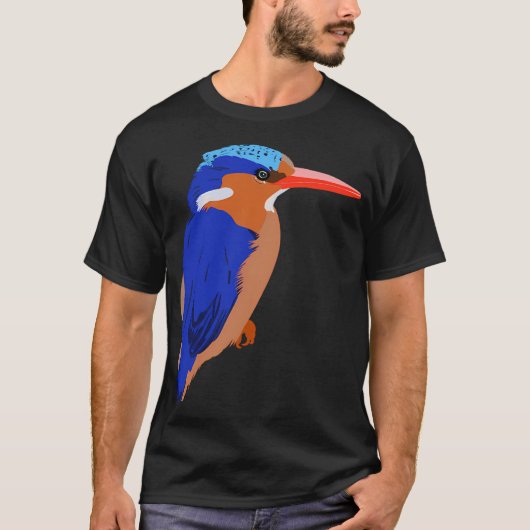カワセミ Tシャツ (正面)