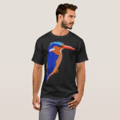 カワセミ Tシャツ (正面フル)