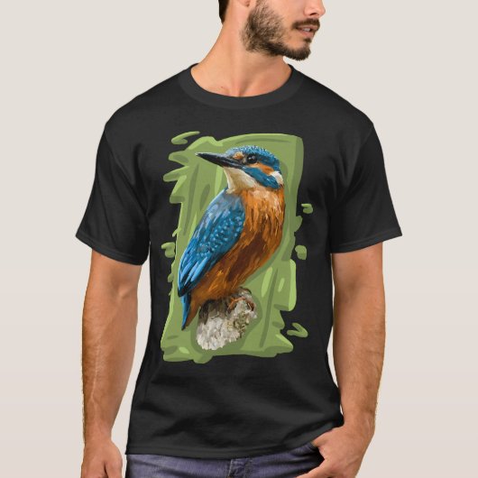 カワセミ Tシャツ (正面)