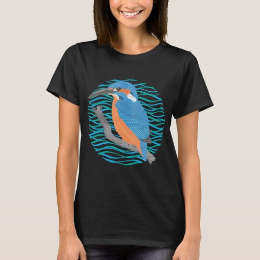 カワセミ Tシャツ (正面)