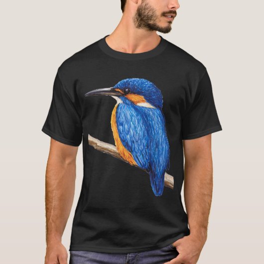 カワセミ Tシャツ (正面)
