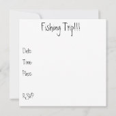 カワマスの招待状 招待状 (裏面)