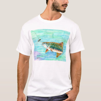 カワマスメンズTシャツ Tシャツ