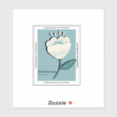 カワラミ白花 シール (シート)