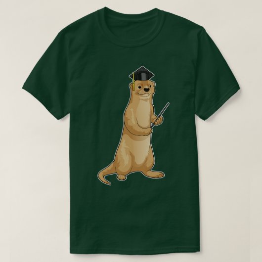 カワーター教授シリンダー Tシャツ (デザイン正面)