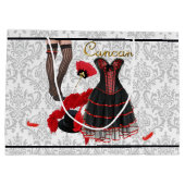 カンカンの衣装2 ラージペーパーバッグ (裏面)