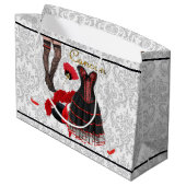 カンカンの衣装2 ラージペーパーバッグ (裏面アングル)