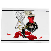 カンカンの衣裳1 ラージペーパーバッグ (裏面)