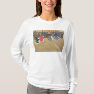 カンカンを踊っている女性 Tシャツ