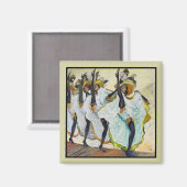 カンカンカンダンサー マグネット (正面/裏面)