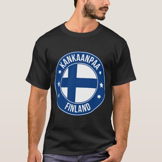 カンカンパー フィンランドの都市 Tシャツ (正面)