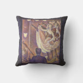 カンカン・ダンス、ル・シャアユ by ジョルジュ・スーラ クッション (裏面)