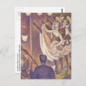 カンカン・ダンス、ル・シャユ（Le Chahut） by ジョルジュ・スーラ ポストカード (正面/裏面)