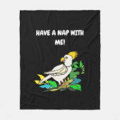 カンカン フリースブランケット (正面)