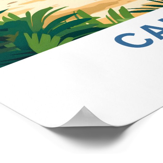 カンカン メキシコ 旅行 ポスター (角)