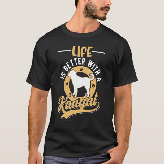 カンガルと共に Tシャツ (正面)