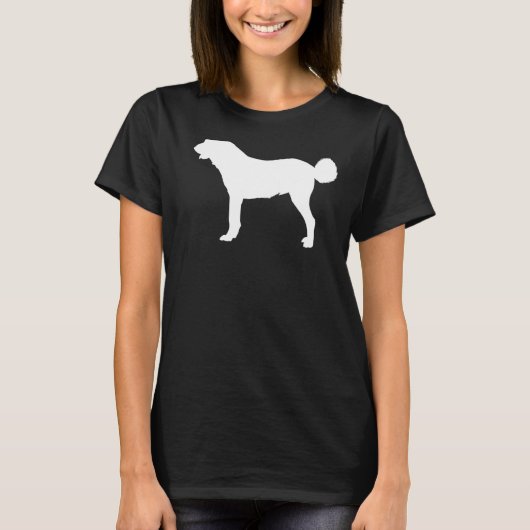 カンガルシェパード犬 Tシャツ (正面)