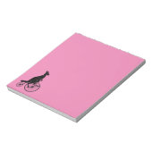 カンガルーが自転車に乗る ノートパッド (回転)