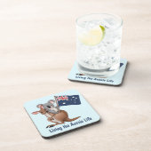 カンガルーとコアラ・コースター コースター (右側)