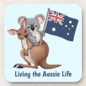 カンガルーとコアラ・コースター コースター (正面)