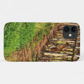 カンガルーとジョーイはブドウのつる植物で Case-Mate iPhoneケース (裏面(横))