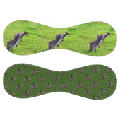 カンガルーとロゴデザイン ソフトボール (パネル)