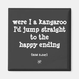 カンガルーと幸福 マグネット