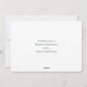 カンガルーとEMUクリスマスグムツリーボードブル シーズンカード (裏面)