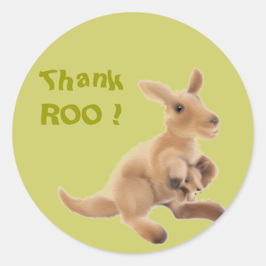 カンガルーのコレクション ラウンドシール (正面)