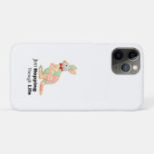 カンガルーのデザインで気軽に人生を楽しもう Case-Mate iPhoneケース (裏面(横))