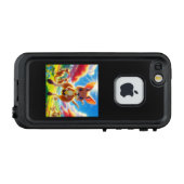 カンガルーのパラダイス LifeProof iPhoneケース (裏面横)