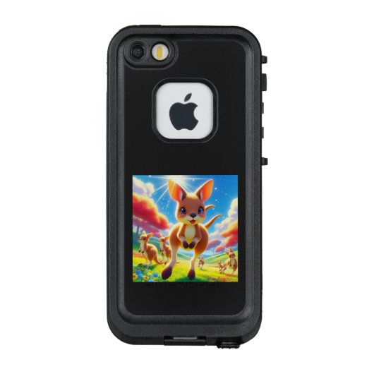 カンガルーのパラダイス LifeProof iPhoneケース (裏面)