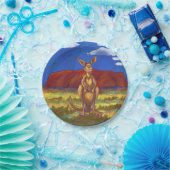 カンガルーのパーティーの中心 ペーパープレート (パーティー)