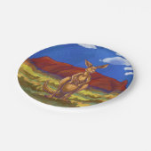 カンガルーのパーティーの中心 ペーパープレート (アングル)