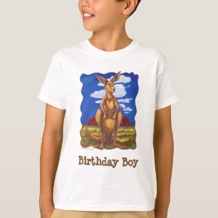 カンガルーのパーティーの中心 Tシャツ