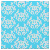 カンガルーのポーのダマスク植物模様 ファブリック (クローズアップ)