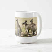 カンガルーのマグ コーヒーマグカップ (正面右)