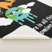 カンガルーのメタンの屁 シェルパブランケット (3/4)