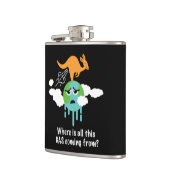 カンガルーのメタンの屁 フラスク (左)