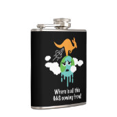 カンガルーのメタンの屁 フラスク (右)