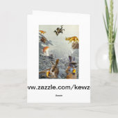 カンガルーの休日カード シーズンカード (裏面)