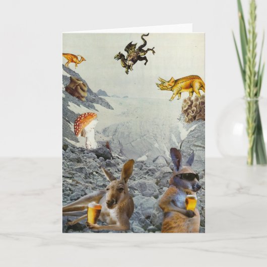 カンガルーの休日カード シーズンカード (正面)