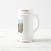 カンガルーの写真のビールのジョッキ ビールジョッキ (正面右)