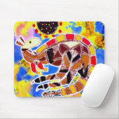 カンガルーの回転 マウスパッド (マウス)