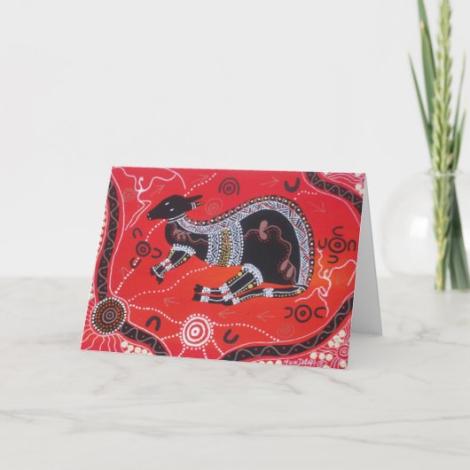 カンガルーの夢 カード (正面)