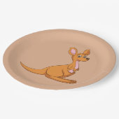 カンガルーの紙皿 ペーパープレート (アングル)